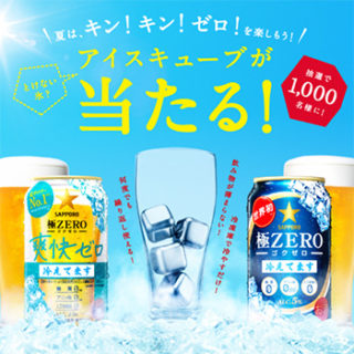 極ZEROゼロ オープン懸賞キャンペーン2018春