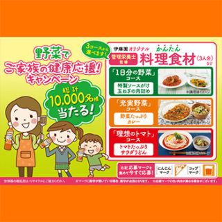 伊藤園 充実野菜 懸賞キャンペーン2018春